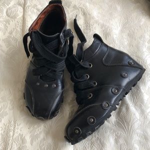 Leather Stud Boots